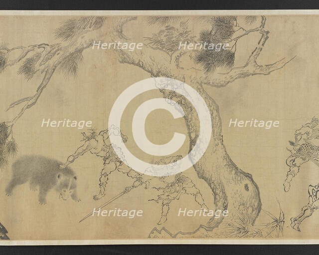 Clearing Out a Mountain Forest, 15th century. Creator: Unknown.