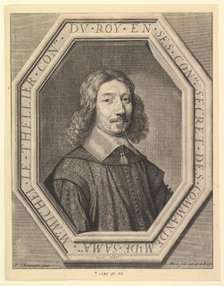 Michel Le Tellier, conseiller du roi, 1620-50. Creator: Jean Morin.