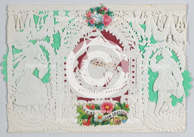 Valentine, 1850-1870. Creator: Anon.