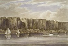 Palisades (No. 19, Hudson River Portfolio), 1823-24. Creator: John Hill.