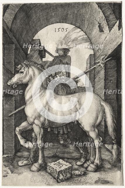 The Small Horse, 1505. Creator: Albrecht Dürer (German, 1471-1528).