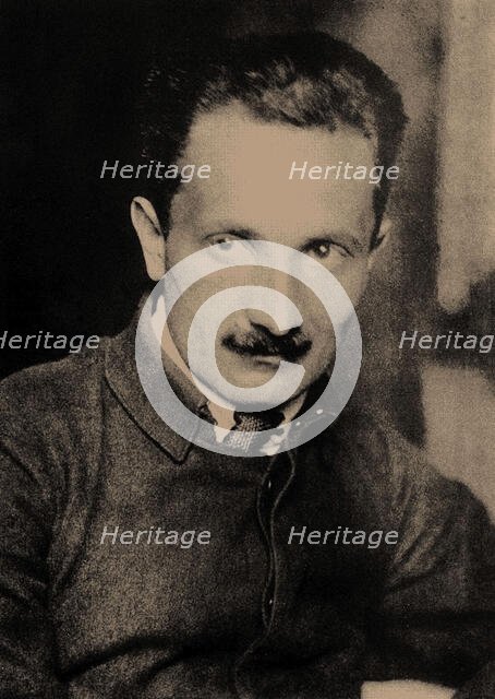 Portrait of Martin Heidegger (1889-1976) , ca 1927. Creator: Anonymous.