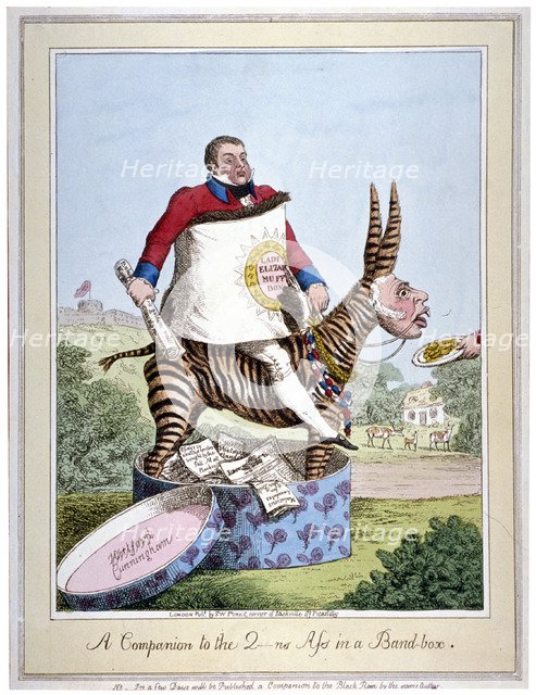 A companion to the Q-ns ass..., 1821. Artist: Anon