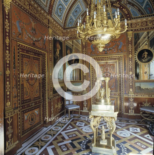 Detail of the interior of the platinum lounge at the Casita del Labrador (Farm worker little hous…