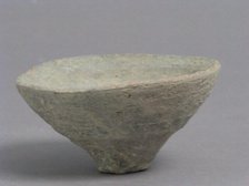 Footless Cup or Lid, Coptic, 4th-7th century. Creator: Unknown.