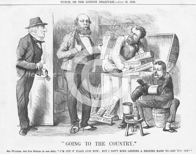 "Going to the Country", 1885. Creator: Joseph Swain.