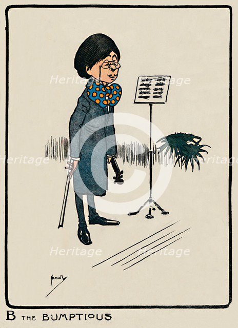 'B the Bumptious', 1903. Artist: John Hassall.