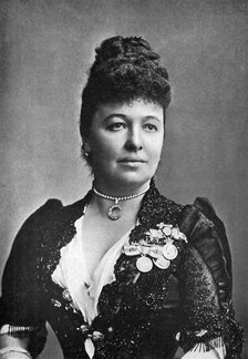 Dame Emma Albani (1852-1930), Canadian opera singer, c1890. Artist: Unknown