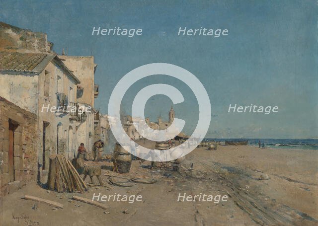 Sitges, 19th century. Creator: Juan Roig y Soler.