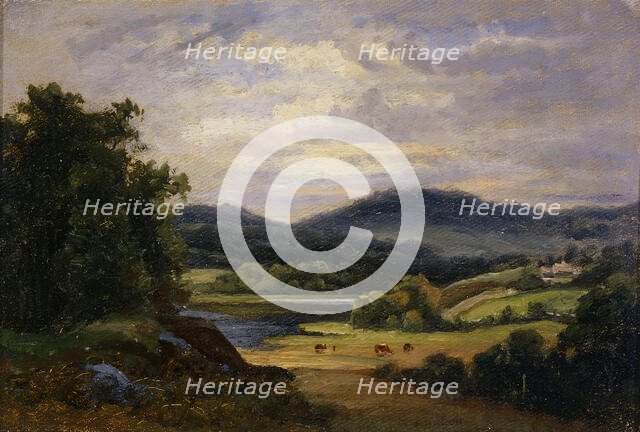 Landscape from Matinaho in Ylitornio, 1870-1879. Creator: Johan Knutson.