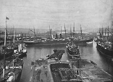 'Southampton Docks', c1896. Artist: FGO Stuart.