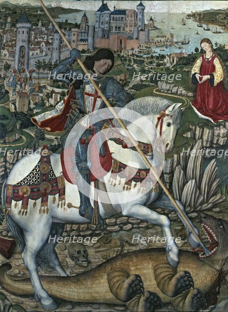 Saint George Altarpiece, by Pedro Nisart.