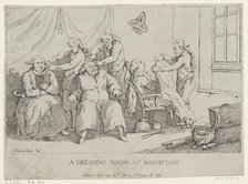 A Dressing Room at Brighton, September 1, 1790., September 1, 1790. Creator: Thomas Rowlandson.