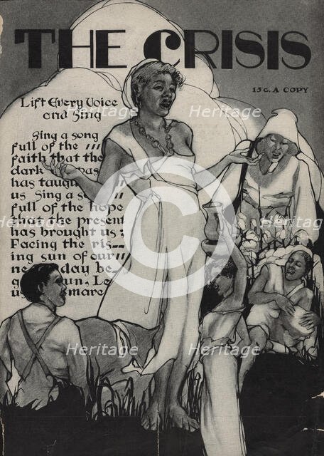 The Crisis, cover, 1927-11. Creator: Unknown.