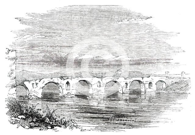 Ponte Molle - Rome, 1850. Creator: Unknown.