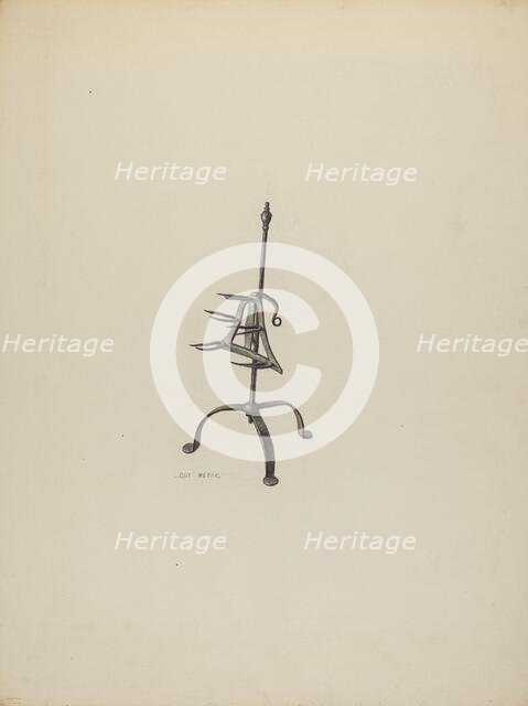 Trivet, c. 1938. Creator: Roy Weber.