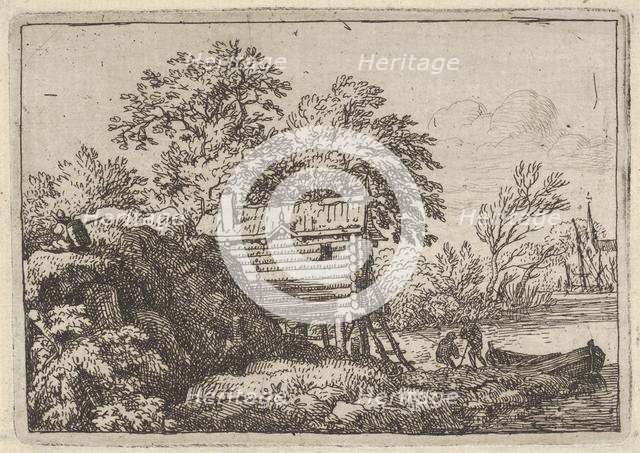 The Fisherman's Hut, 17th century. Creator: Allart van Everdingen.
