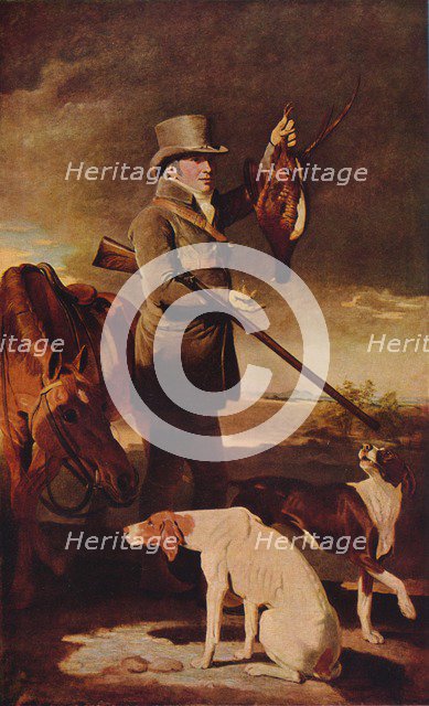 'J.G. Shaddick, the Celebrated Sportsman', 1806. Artist: Benjamin Marshall.