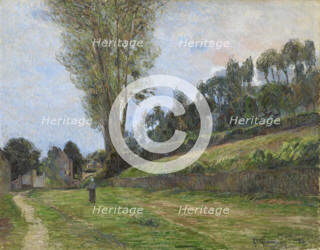 Street in Rouen, 1884. Creator: Paul Gauguin.