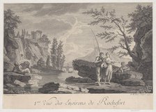 First View of the Surroundings of Rochefort, 1770. Creator: D Wallaert.