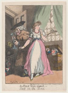 La Fille Mal Gardé, or Jack in the Box, June 25, 1802., June 25, 1802. Creator: Thomas Rowlandson.