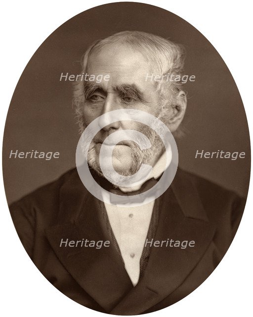 Sir Anthony Cleasby, judge of the High Court of Justice, 1880.Artist: Lock & Whitfield