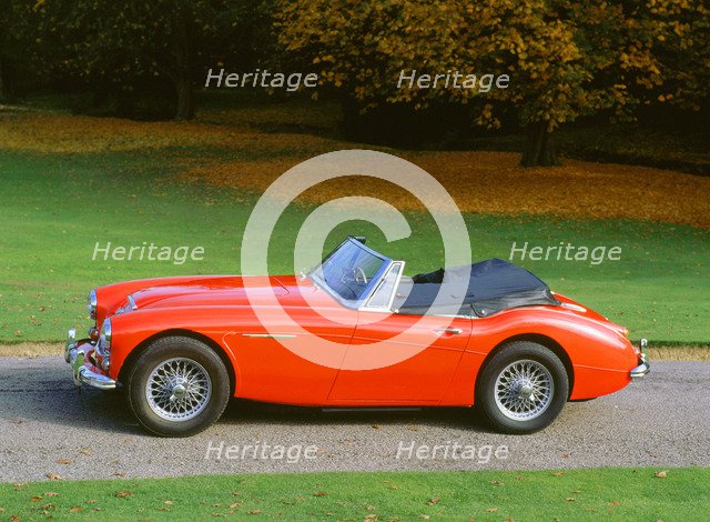 1961 Austin Healey 3000 mk2. Artist: Unknown.