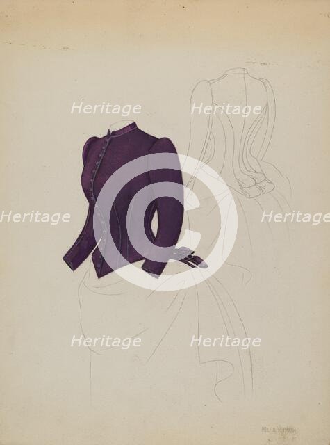 Basque, c. 1937. Creator: Melita Hofmann.