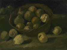 Basket of Apples, 1885. Creator: Gogh, Vincent, van (1853-1890).