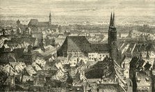 'Nuremberg from the Walls', 1890.   Creator: Unknown.