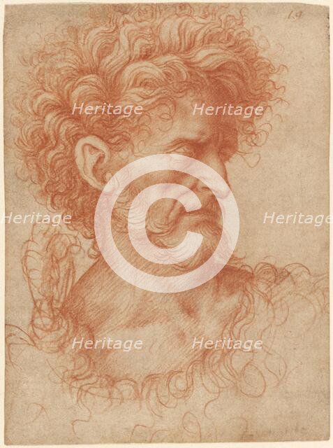 Saint John the Baptist, about 1500. Creator: Giovanni Agostino da Lodi.