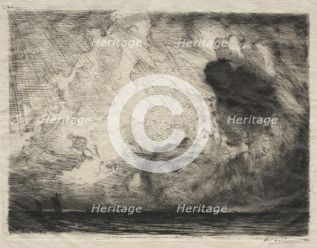 Seascape, 1911. Creator: Auguste Louis Lepère (French, 1849-1918).