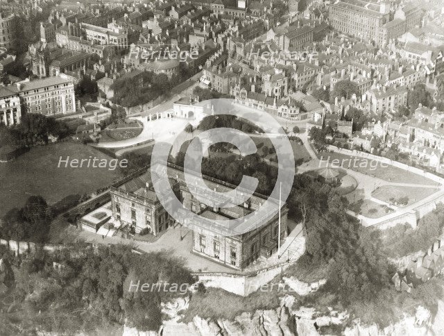 Nottingham Castle, Nottinghamshire, c1927. Artist: Surrey Flying Services