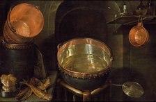 Still Life of Kitchen Utensils, early 17th century. Artist: Cornelis Jacobsz Delff.