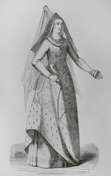 Portrait of Mary of Burgundy (1457-1482), Duchess of Burgundy, 1878.  Creator: Unknown.