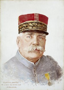 Portrait of General Joseph Joffre (1852-1931), 1915. Creator: Unknown.
