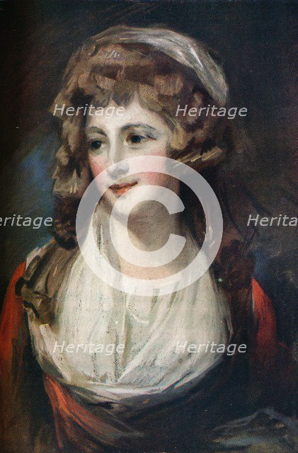 'Pastel Portrait of Mrs. Catherine Holden', 1775. Artist: Peter Romney.