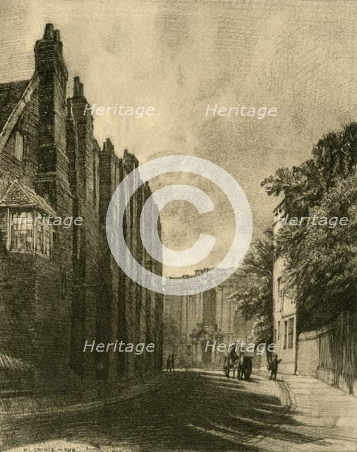 'The approach from Slough', 1911. Creator: Unknown.