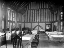 Ward in the Great Hall, Great Dixter, East Sussex, 1915. Artist: Nathaniel Lloyd