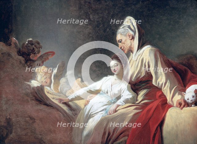 'Education of the Virgin', c1773. Artist: Jean-Honore Fragonard
