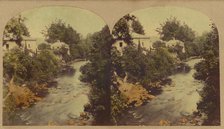 View in the Dargle, county Wicklow, Ireland, about 1860. Creator: London Stereoscopic & Photographic Co.