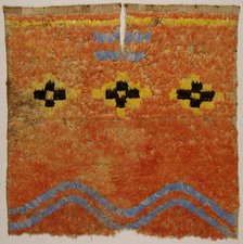 Tunic Fragment, Peru, A.D. 600/1532. Creator: Unknown.