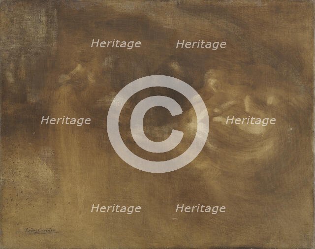 La Famille, d'après Eugène Carrière, 1908. Creator: Daniel Charles Marie Mordant.