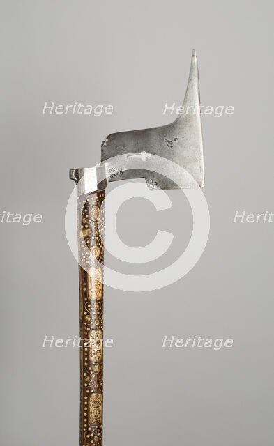Miner's Processional Axe, Saxony, 1675. Creator: Unknown.