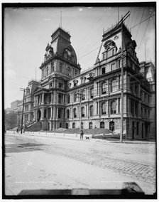 City Hall, Montreal, between 1890 and 1901. Creator: Unknown.