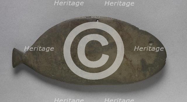 Palette in the Form of a Fish, c. 3500-2950 BC. Creator: Unknown.