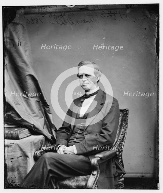 Lyman Trumbull of Illinois, between 1860 and 1875. Creator: Unknown.