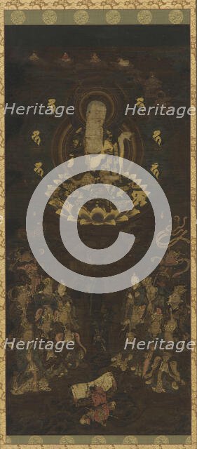 The Bosatsu Jizo and Ten Kings of Hell, Kamakura period, 1185-1333. Creator: Unknown.