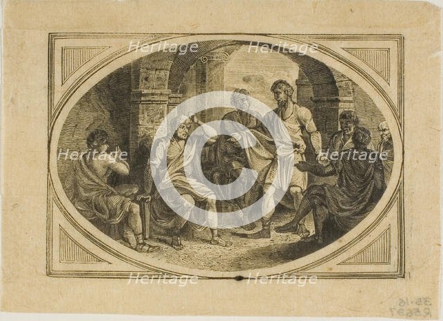 Fable: The Boasting Traveler, n.d. Creator: Thomas Bewick.