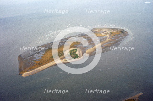 Stert Island, near Burnham on Sea, Somerset, 1970. Artist: Jim Hancock.